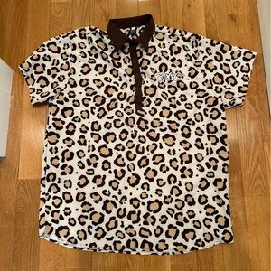 Trailer park golf club cheetah polo